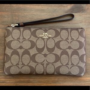 Coach Large Wristlet